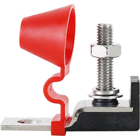 Terminal fusible de batterie Fusible Bloc Goujon unique 5/16" porte-fusible bateau camion voiture Marine TFB1CS (Fusible non inclus) (1/5)