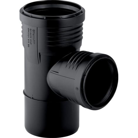 GEBERIT Silent Pp Braga 87°30' Ridotta Gtea Ø125X90Mm - 390.650.14.1 (1/2)