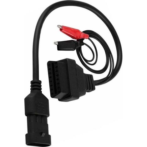 Câble De Diagnostic, 3 Broches à 16 Broches Connecteur Adaptateur OBD2 Câble De Diagnostic, Connecteur De Diagnostic Embarqué, Câble D'extension Adaptateur OBD2, pour Câbles Scanner