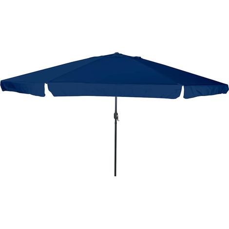Garten-Sonnenschirm Azurblau 394 x 394 x 248 cm