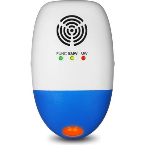 [MAI USATO]Repellente per topi ad ultrasuoni, repellente per insetti a conversione di frequenza per uso domestico, repellente elettronico per zanzare, repellente per topi ad ultrasuoni ad alta potenza (1/5)