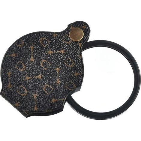 Loupe à Main Loupe de Lecture Pliable Aide à la Lecture Loupe Loupe de Poche 15X Loupe de Poche Diamètre 70mm (1/5)