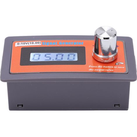 Simulateur d'onduleur générateur de signal de tension CC 0-10 V pour le débogage de panneaux PLC et les tests d'équipements (1/5)