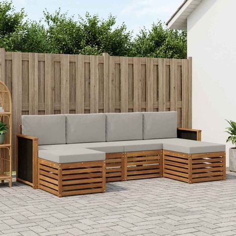 vidaXL Sofagarnituren Massivholz Akazie (1/5)