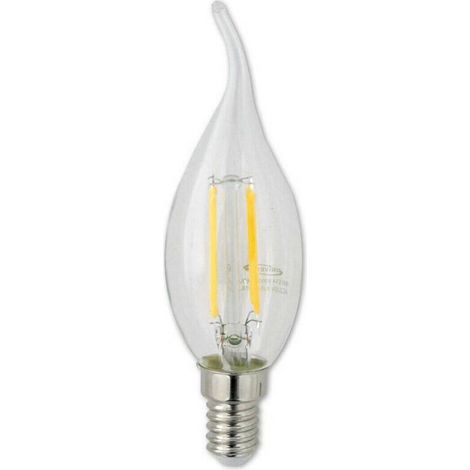 YMYNY Ampoule LED 4W E14 Coup de vent Lumière froide Chaude naturelle 440lm C35a-t - -Blanc naturel -