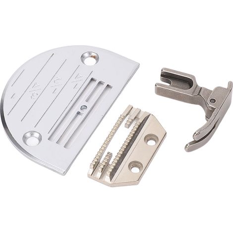 Jeu de pieds-de-biche en acier inoxydable FD502803 XDN18T P351 pour machines à coudre industrielles FDM (1/5)