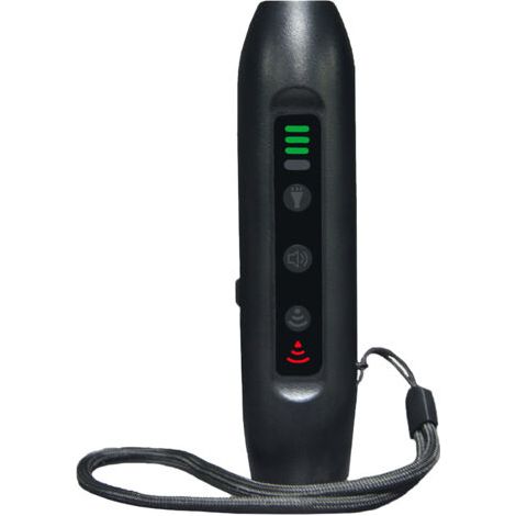 Répulseur de chien à ultrasons haute puissance – Lampe de poche intégrée – Portatif pour dressage et sécurité – 10m de portée