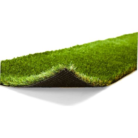 Erba Sintetica per Giardino 35mm 2x10m Rama Verdecor Gold Plus Verde