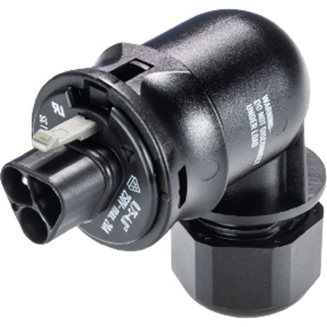 Wieland 96.034.4053.1 Conector enchufable RST20i3 Conector enchufable 90° 3 polos, 9603440531