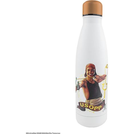 Cinereplicas One Piece - Usopp Bottle de Isolated Water - 500ml - Officially Licensed
