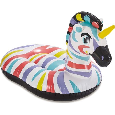 Summer Waves Luftmatratze Zebracorn 1.78 m x 1.07 m x 1.12 m Luftmatratze