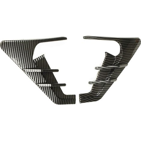 Cache indicateur de caméra latérale (pièce de rechange) pour Tesla Model 3 et Model Y, aspect fibre de carbone (1/5)
