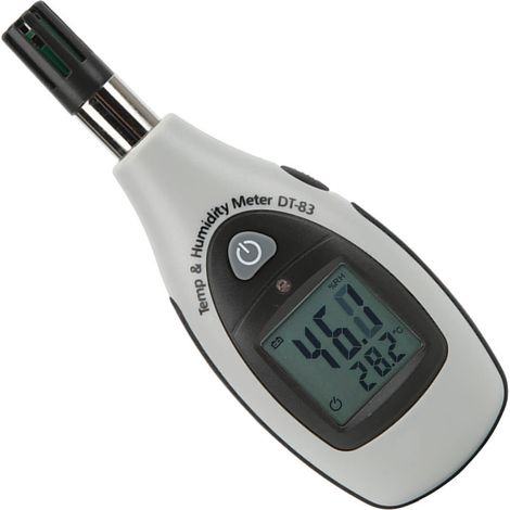 Dt-83 Temperatur- und Feuchtigkeitsmessgerät – Professionelles Messinstrument für Temperatur und Feuchtigkeit (1/5)