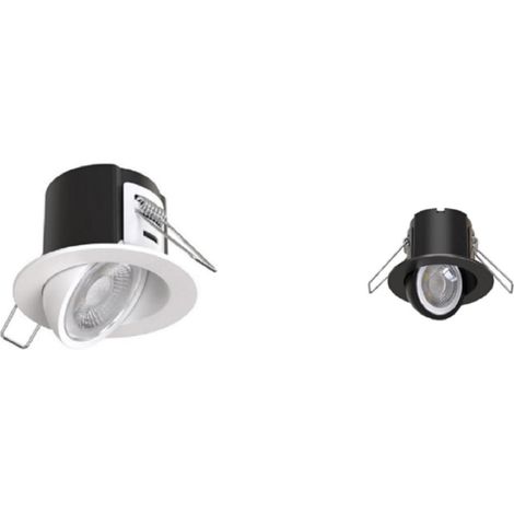 Spot encastré 6 Watts &8211 Orientable 360° - BF-EVO6 - Coloris: blanc mat
