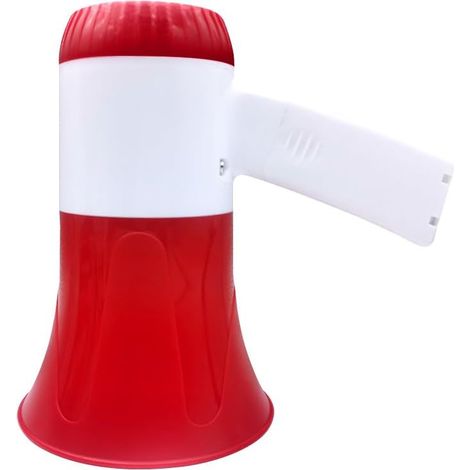 Mégaphone Haut-parleur Puissance 50 W Mégaphone Portable Mégaphone Voix et Sirène/Mode Alarme Contrôle Volume Clé USB Carte TF Alarme BT Amplificateur Mégaphone (1/5)