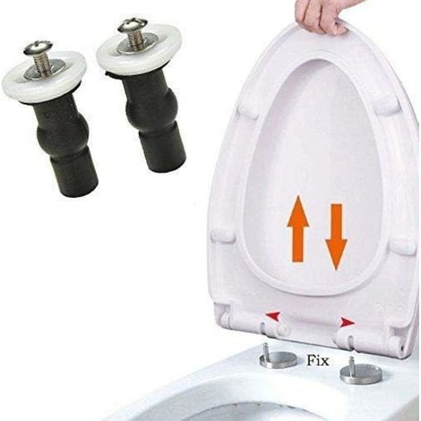 Lunette de WC à fermeture douce - durable et facile à nettoyer (1/5)