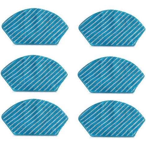6 waschbare Wischmopp-Reinigungstücher, geeignet für Midea (1/4)