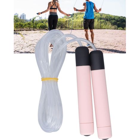 Pinkes LED-Fluoreszenz-Springseil, sehr beliebt auf TikTok, Unisex, ideal für Schüler, Schnelligkeitstraining, Gewichtsabnahme und als Nachtlicht. (1/5)