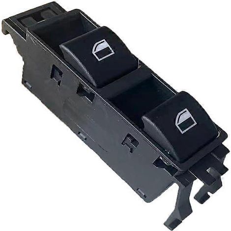 Interrupteur de lève-vitre électrique avant côté passager pour BMW Série 3 E46 Berline 316i, 318i, 320i, 325i, 328i, 330i 61316902179 6902179 (1/4)