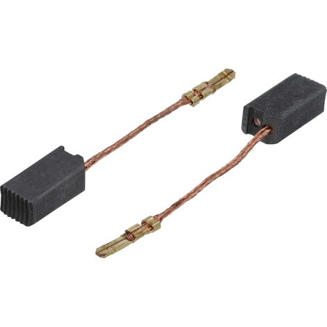 vhbw 2x Carbon Brush 6.3 x 8 x 15.2 mm compatible with Flex LE 14-7 angle grinder