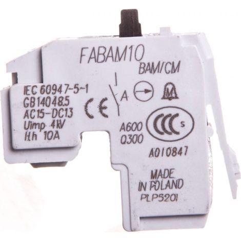 Contacto de alarma 1Z de activaci贸n del mecanismo /para interruptores FE, FG/ FABAM10 432003