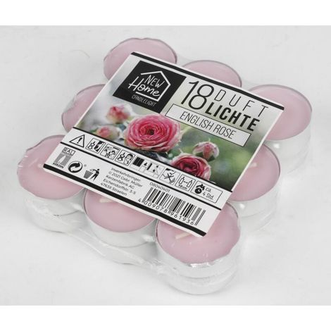 10x Teelichter Duft 18er Kerzen Farben Tischdekoration Innen Aroma Licht Frische (1/5)