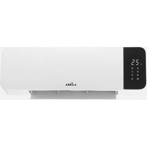 Split cerámico PTC Carrizo blanco 2000W oscilante remoto 50cm