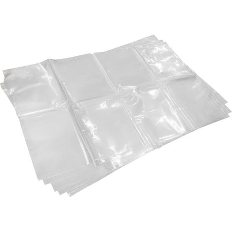 vhbw 5x bolsa compatible con Dustcontrol S 34000X, 11000, 21000, 32000 aspiradora - polietileno, 110 cm x 70 cm, Transparente
