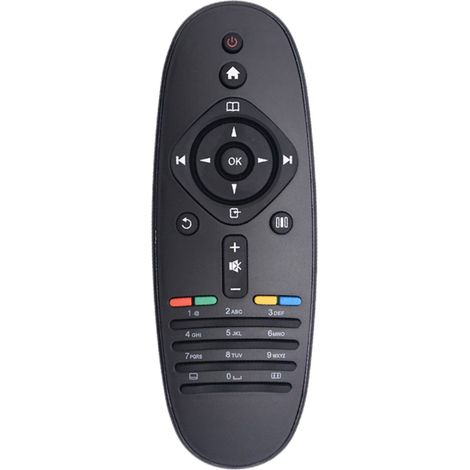 Télécommande - Pour Tv Led Lcd Hd - Compatible Philips Rc2683203-01 Rc2683204-01 - Abs - 8 M - 1 Pièce (1/5)
