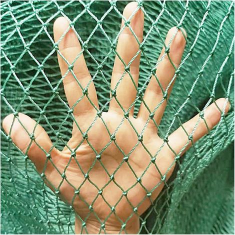 Hochleistungs-Vogelschutznetz für Gartenzäune und Nutzpflanzen, Schutznetz gegen Vögel, Rehe, Katzen, Hunde, Hühner und Fischernetz (3 cm Maschenweite, 2 m x 5 m) (1/5)
