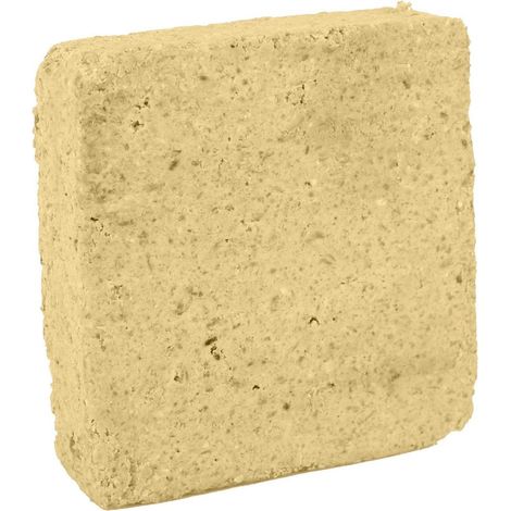 Bloque de grasa Zolux de 250 g, sin aceite de palma, sin colorantes, sin aditivos insecticidas. ZOLUX