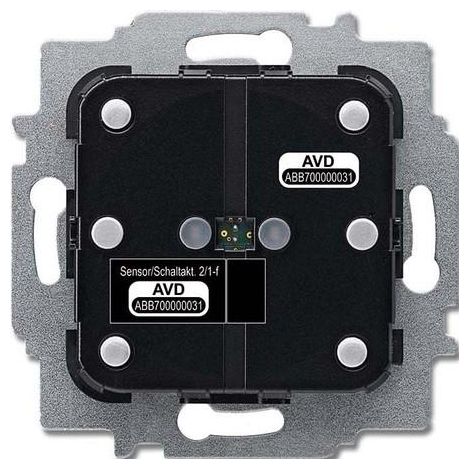 Busch-Jaeger 6211/2.1 Negro Actuador de Conmutación Empotrable 230 V