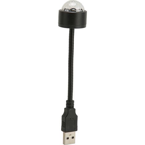 Projecteur LED USB en alliage d'aluminium pour voiture, veilleuse étoilée de toit, déco chambre fête bar (1/5)
