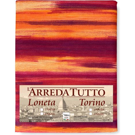 COUVERTURE DE SERVIETTE DE MEUBLES tous LES COUVRE-LITS GRAND FOULARD COVERDIVANO TISSU RIO ORANGE 1 PLACE (1/5)