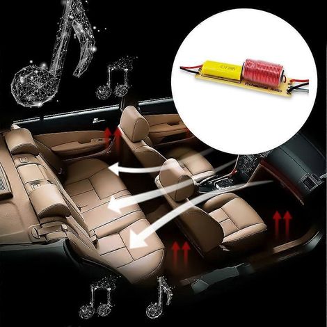 Répartiteur/carte de séparation 2 voies hautes/basses fréquences pour systèmes audio de voiture avec son (1/4)
