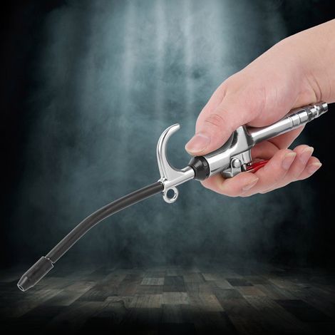 Pistolet de nettoyage à air comprimé en alliage d'aluminium pour l'industrie de la réparation de motos (1/5)