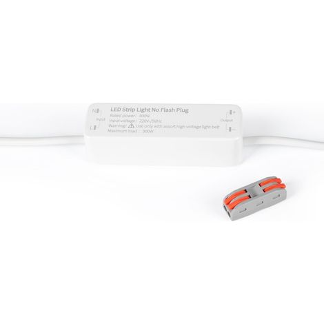 Adaptador Para Tiras LED 220V - Flicker Free - 300W MAX