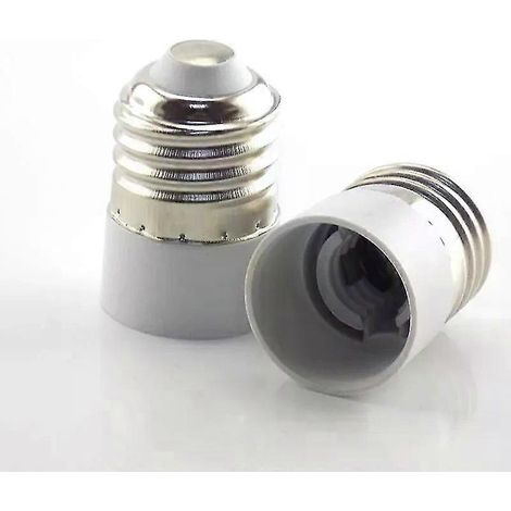 E27 auf E14 Lampenfassung-Adapter, Stecker, feuerfest, CFL-Lampenfassung-Sockeladapter, passend für Maiskerzen F1-JXLGV (1/5)