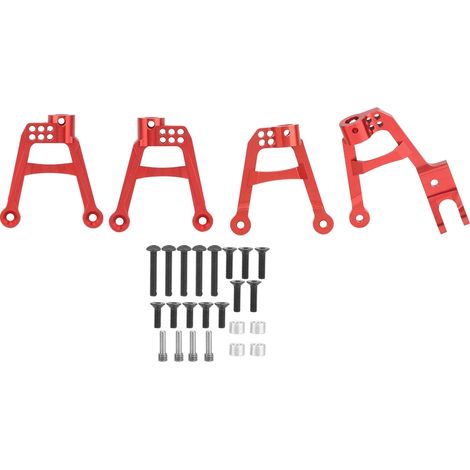 Amortisseurs avant et arrière en alliage d'aluminium pour Axial SCX10 II 90046/90047 RC. (1/5)