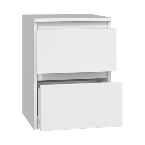 Comodino Malwa M2, BIANCO