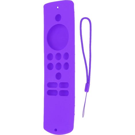 Weiche, rutschfeste Silikon-Schutzhülle für die Fire TV Stick Lite Fernbedienung, Lila (1/5)