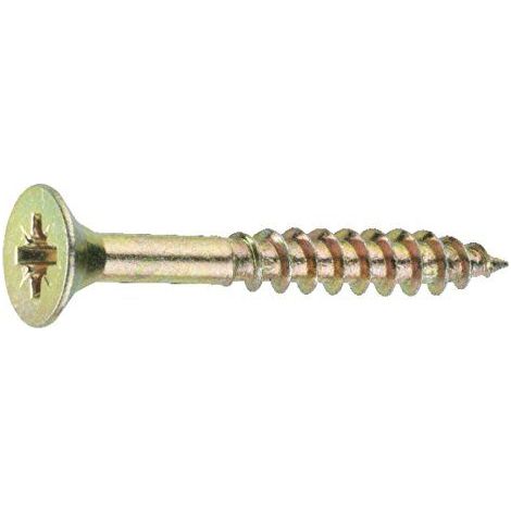 Connex Seau de 175 vis universelles galvanisées à tête Pozidriv 5,0x80mm