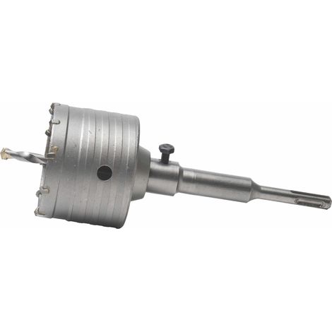 Werka Pro – Scie trépan SDS+ 160mm Ø 80mm – Carbure de tungstène – Pour perçage précis dans bois et métal – Compatible perceuses SDS+