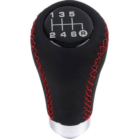 Compatibile con pomelli del cambio universali a 6 marce con pomello in pelle (1/3)