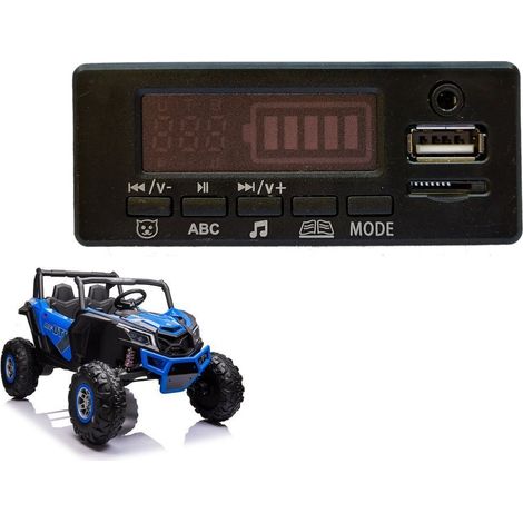 Pannello audio per veicolo con batteria XMX613 da 24 V (1/2)