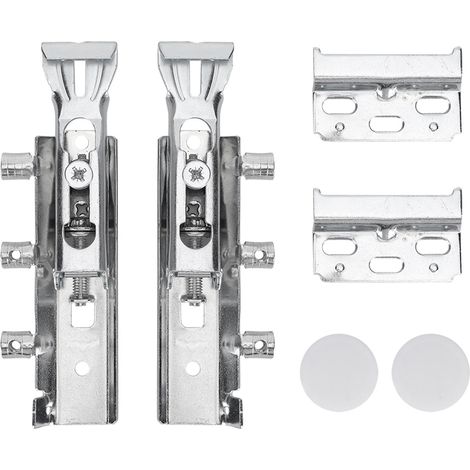 Armoire Rail de Suspension Réglable pour Meuble, Support Poids Lourd Accessoire Quincaillerie (1/5)