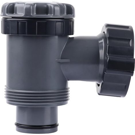 Piston valves for Intex pools, piston valve connecting hoses, compatible with 38-inch pool pumps, above-ground pool filter pump piston switch valves, replacement parts for pool inlet piston valves. (1/5)