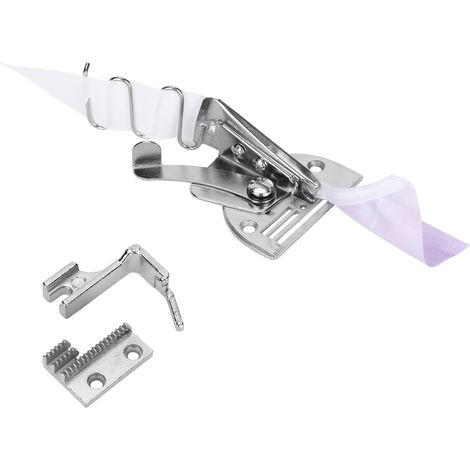 Bias Binder A10 Right Angle 4 Fold Binding Attachment Lockstitch Machine Tool 30mm (1/5)