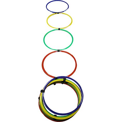 ESCALERA AGILIDAD AROS MULTICOLOR (1/5)