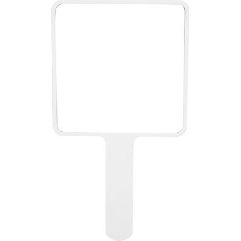 Miroir de poche grand format 15x27cm pour maquillage et coiffure portable (1/5)